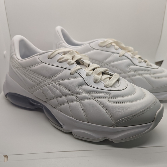 PUMA King x Billy Walsh White Leather Sneakers 371720-03 - Size 10.5 - Picture 1 of 7